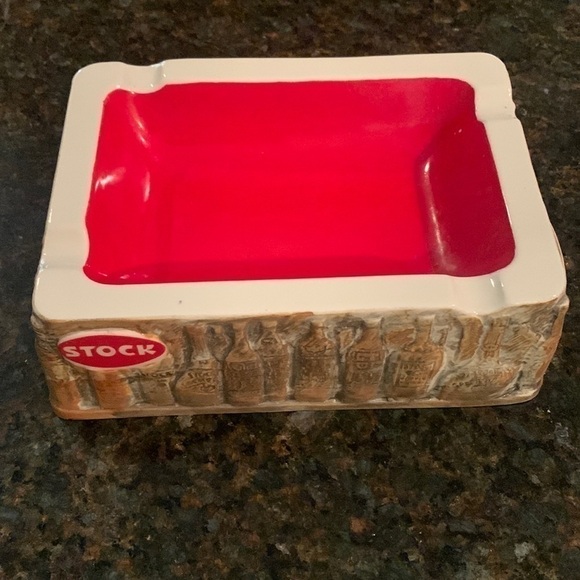 Vintage mid-century Stock, Italian liquor company ashtray - Picture 2 of 7